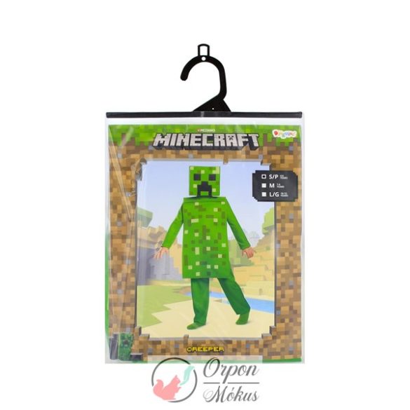 Minecraft: Creeper classic jelmez, S: 4-6 év