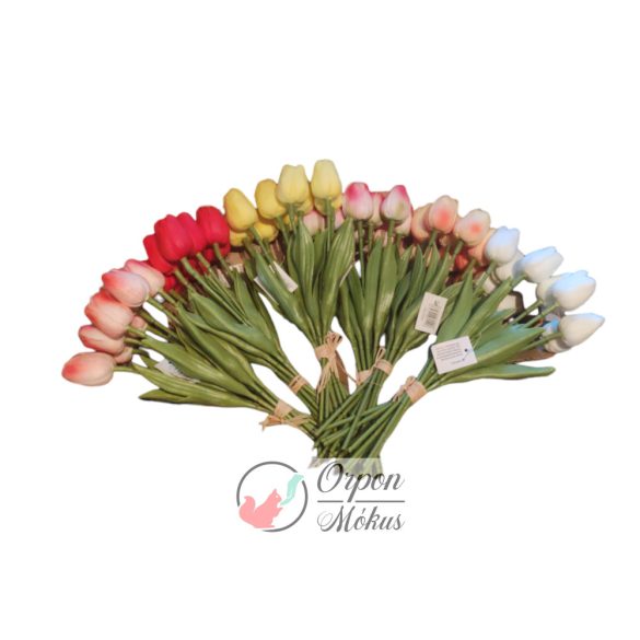 Gumi tulipán, élethű: 34 cm (Ft/szál)