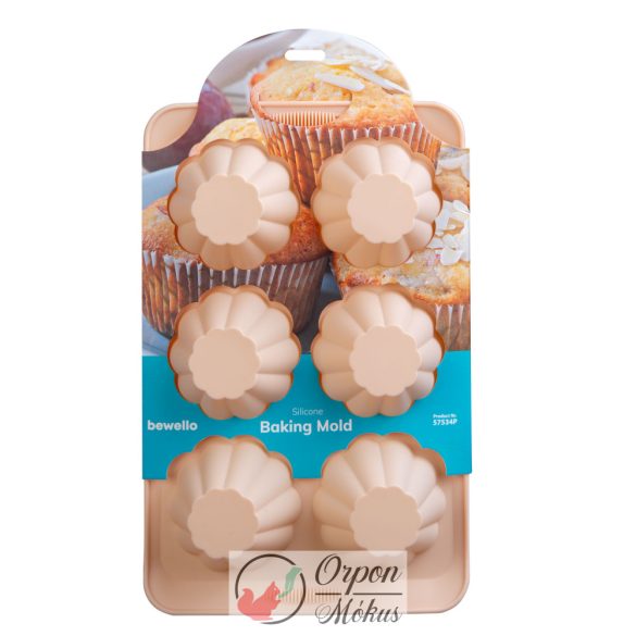 Szilikon sütőforma: muffin - 30 x 19 x 4,1 cm