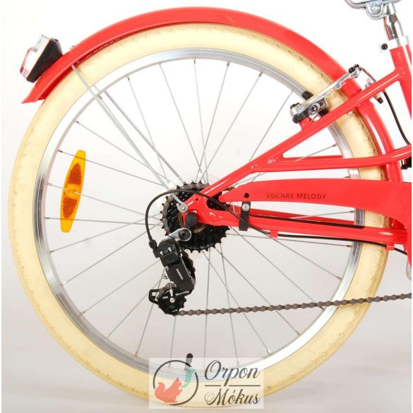 Kerékpár Melody 24 "piros