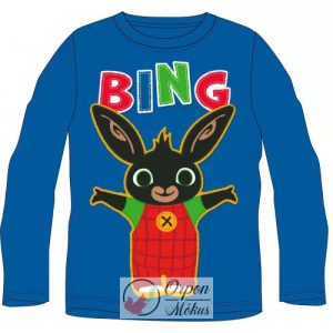 Bing gyerek hosszú ujjú póló: kék