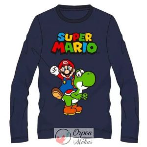 Super Mario gyerek hosszú ujjú póló, felső 2