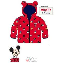 Disney Mickey baba bélelt kabát piros