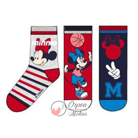 Minnie Play 3 gyerek zokni - 31/34- Disney