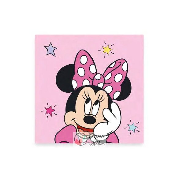 Minnie Star arctörlő kéztörlő: Disney - 30x30 cm