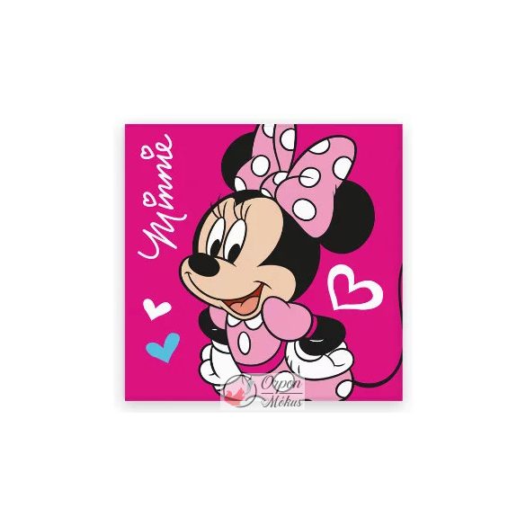 Minnie Love arctörlő kéztörlő - 30x30 cm