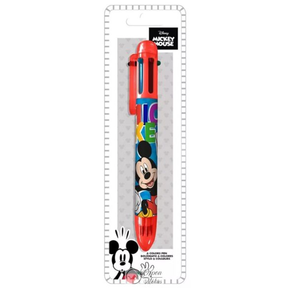 Mickey Play 6 színű toll - Disney