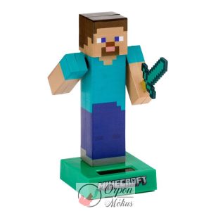 Napelemes Táncoló Figura: Minecraft - Steve