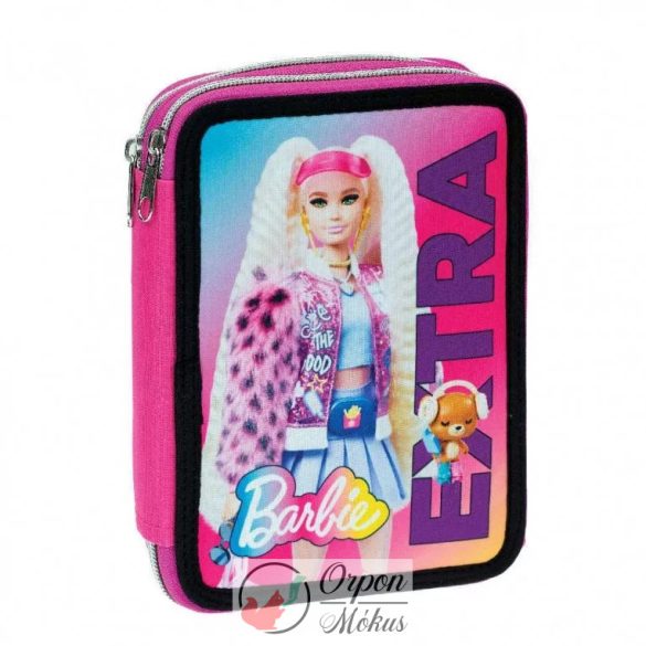 Barbie Extra 2 emeletes töltött tolltartó