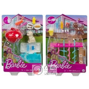 Barbie kerti kiegészítő szet kisállattal (Mattel)