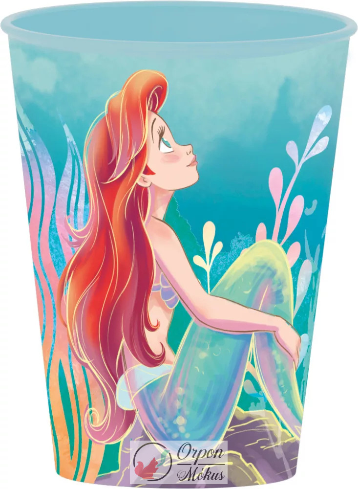 Disney Hercegnők: Ariel pohár - 260 ml
